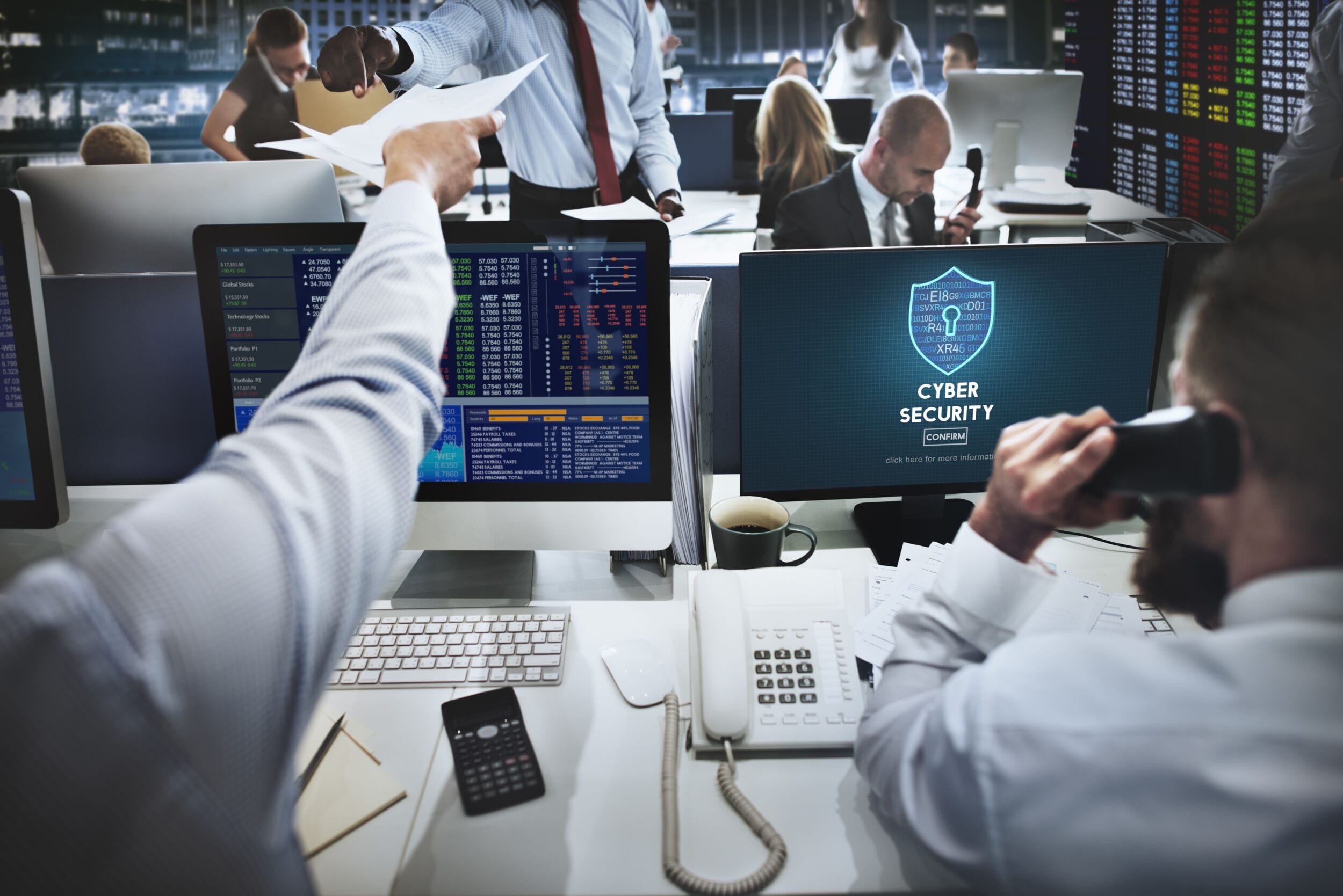 cyber security protection firewall interface concept